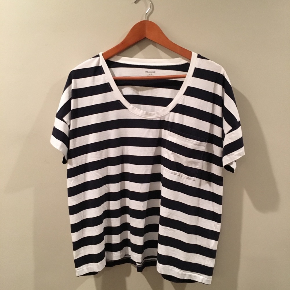 Madewell striped T shirt